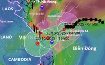 Bão Thần Gió cách Đà Nẵng 280km, từ trưa nay miền Trung mưa rất to