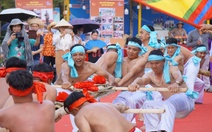 Hàn Quốc và một số nước đến Việt Nam trình diễn kéo co