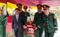 Truy điệu 34 hài cốt liệt sĩ phát hiện tại Thành cổ Quảng Trị