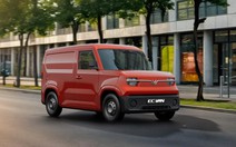 VinFast EC Van lần đầu lộ diện không che: Có chi tiết khác ảnh ra mắt, dự kiến giao ngay tháng 11