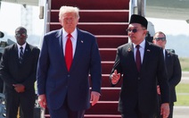 Ông Trump đã đến Malaysia, bắt đầu chuyến công du châu Á
