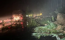 Đèo D’Ran nối Khánh Hòa - Đà Lạt sạt lở, tạm ngưng lưu thông