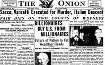 Thực hư bài báo năm 1927 tuyên bố Mỹ được bán cho 
'5 tỉ phú'?