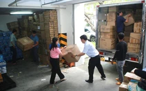 TP.HCM chuyển 30 tấn hàng hóa đến Nghệ An ủng hộ đồng bào bị bão lũ