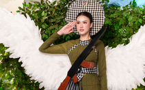 Trịnh Mỹ Anh mang trang phục dân tộc lấy cảm hứng hình tượng phụ nữ Việt đến Miss Earth 2025