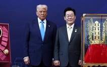 Hàn Quốc tặng ông Trump huân chương cao quý nhất và vương miện vàng