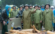 Phó thủ tướng Trần Hồng Hà kiểm tra sạt lở cao tốc La Sơn - Hòa Liên, tạm thông một làn