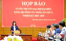 Thời gian dự kiến tổ chức Đại hội đại biểu Đảng bộ các tỉnh, thành phố từ ngày 3 đến 9-10