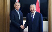 Tổng Bí thư Tô Lâm gặp ông Tony Blair và Chủ tịch Đảng Bảo thủ Anh