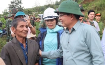 Phó thủ tướng Hồ Quốc Dũng: Quảng Ngãi lo cho dân vùng lũ, khẩn trương thông tuyến