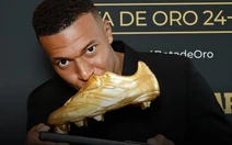 Nhận Chiếc giày vàng châu Âu, Mbappe tuyên bố: 'Tôi không còn như trước nữa'