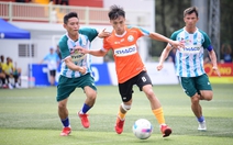 Giải bóng đá công nhân, viên chức Việt Nam 2025 qua ảnh của sinh viên truyền thông