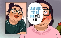 Hoàng Hường: Làm việc tốt để che việc xấu?