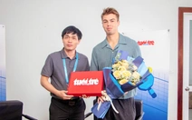 Ben Johns giao lưu với Tuổi Trẻ Online: 'Pickleball Việt Nam phát triển mạnh'