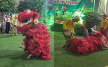 Ngại hết cả Trung thu với thanh niên yếu đuối khi múa lân