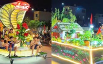 Những mô hình đèn lồng Trung thu cực hoành tráng