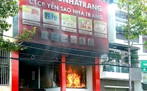 Công an điều tra vụ cháy tại showroom bán yến sào, nhiều tài sản bị thiêu rụi