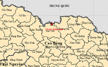 Động đất mạnh 3,4 độ ở Cao Bằng