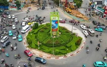 Thu nhỏ vòng xoay Công trường Dân Chủ ở TP.HCM để thi công metro số 2