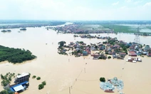 Lũ trên sông Cầu qua Hà Nội, Bắc Ninh đang lên, dự báo ngập lụt kéo dài 2-4 ngày