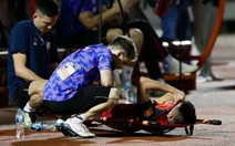 Nén đau thi đấu, Trần Thành Trung tái phát chấn thương