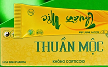 Thu hồi, tiêu hủy lô kem bôi da Thuần Mộc không đạt chất lượng