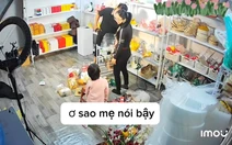 Mẹ câm nín khi bị con gái bắt lỗi