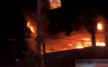 Cháy nhà trọ 4 tầng gần khu chợ Đầm Nha Trang