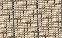 Ảnh chụp vệ tinh những khu nhà công nhân khổng lồ giống hệt nhau ở siêu đô thị ngàn tỉ đô Neom