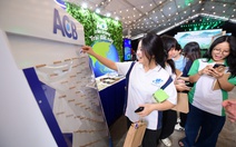 Độc đáo bút chì hạt mầm, túi tái chế từ lưới đánh cá tại Ngày hội Việt Nam Xanh 2025