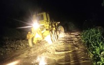 Mưa lớn ở Khánh Hòa, nhiều đoạn quốc lộ 1 bị ngập, đèo Khánh Sơn trên tỉnh lộ 9 sạt lở