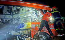 Đất đá đèo Khánh Lê đổ trúng xe khách FUTA, bước đầu ghi nhận 6 người tử vong