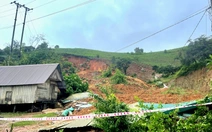 Quả đồi ở Đắk Lắk sạt lở, vùi lấp nhà dân; nhiều vùng ngập nặng