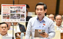 Đại biểu Nguyễn Văn Cảnh đề xuất 'người đi bộ đi ngược chiều dòng xe nếu đường không có vỉa hè’