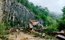 Đất đá đèo Khánh Lê đổ trúng xe khách FUTA, bước đầu ghi nhận 6 người tử vong