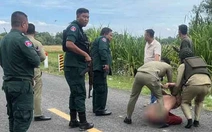 Vụ dùng súng tẩu thoát táo tợn giữa sân tòa án ở Campuchia: Đã bắt được 5 phạm nhân và nữ đồng phạm