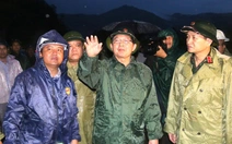 Phó thủ tướng Hồ Quốc Dũng chỉ đạo khắc phục sạt lở đèo Khánh Lê