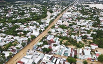 Lũ các sông ở Khánh Hòa đã xuống, nhưng dự báo lên lại trong đêm nay