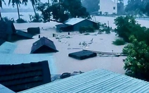 Ngập lụt lớn tại Phú Yên cũ, nhiều nơi ngập 2m