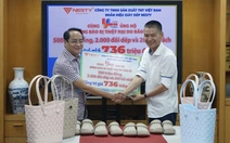 Nhãn hiệu Nesty đóng góp gần 740 triệu đồng tiếp sức bà con vùng lũ