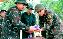 Phát hiện 2 hài cốt liệt sĩ kèm di vật khắc chữ SH 1-99X