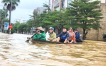 Lũ trên các sông ở Huế, Đà Nẵng đang lên lại, dự báo sông Hương có khả năng vượt báo động 3
