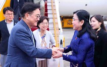 Chủ tịch Quốc hội Hàn Quốc bắt đầu thăm chính thức Việt Nam