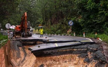 Đường vào Đà Lạt ra sao khi đèo Mimosa đứt gãy, Prenn - D’Ran - Khánh Lê tạm dừng?