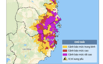 Mưa tiếp tục trút xuống, rủi ro thiên tai tại Khánh Hòa, Đắk Lắk vẫn ở cấp 2