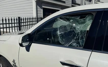 Lan truyền video đặc vụ biên phòng Mỹ dùng súng đập vỡ kính ô tô để bắt người