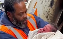 Thực hư video công nhân vệ sinh cứu em bé khỏi xe rác?