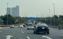 Hà Nội rào chắn một phần mặt đường Võ Nguyên Giáp gần 3 tháng để thi công, sửa chữa