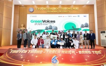 Sinh viên thi hùng biện Green Voices: 'Người dùng không phải lo ngại về xe điện'