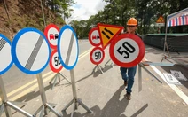 Đèo Prenn Đà Lạt vẫn thông xe đúng hẹn dù xuất hiện thêm vết nứt